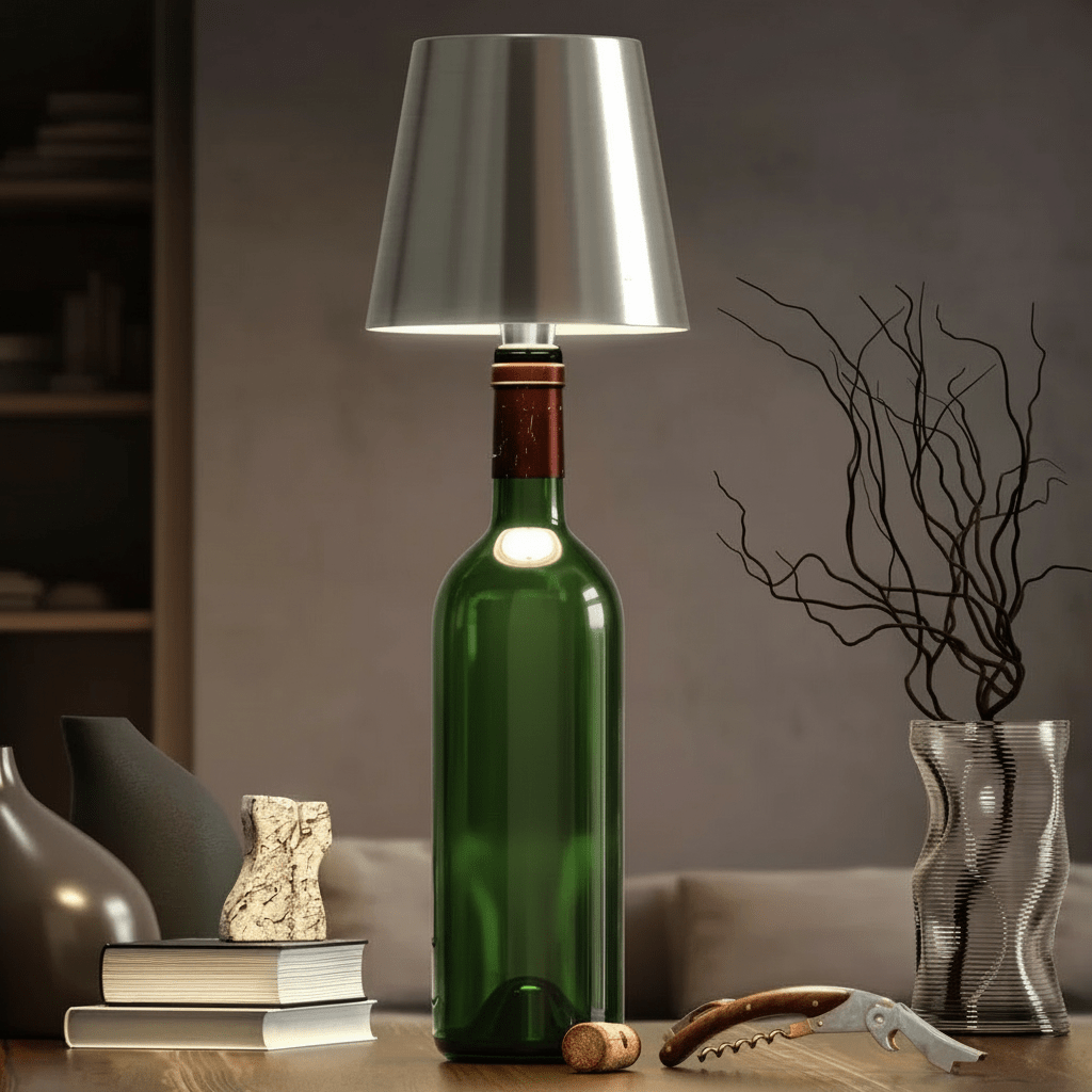 Botiro™ Wireless Bottle Lamp | Buy Online at Neyush Store - Best Home Decor in India