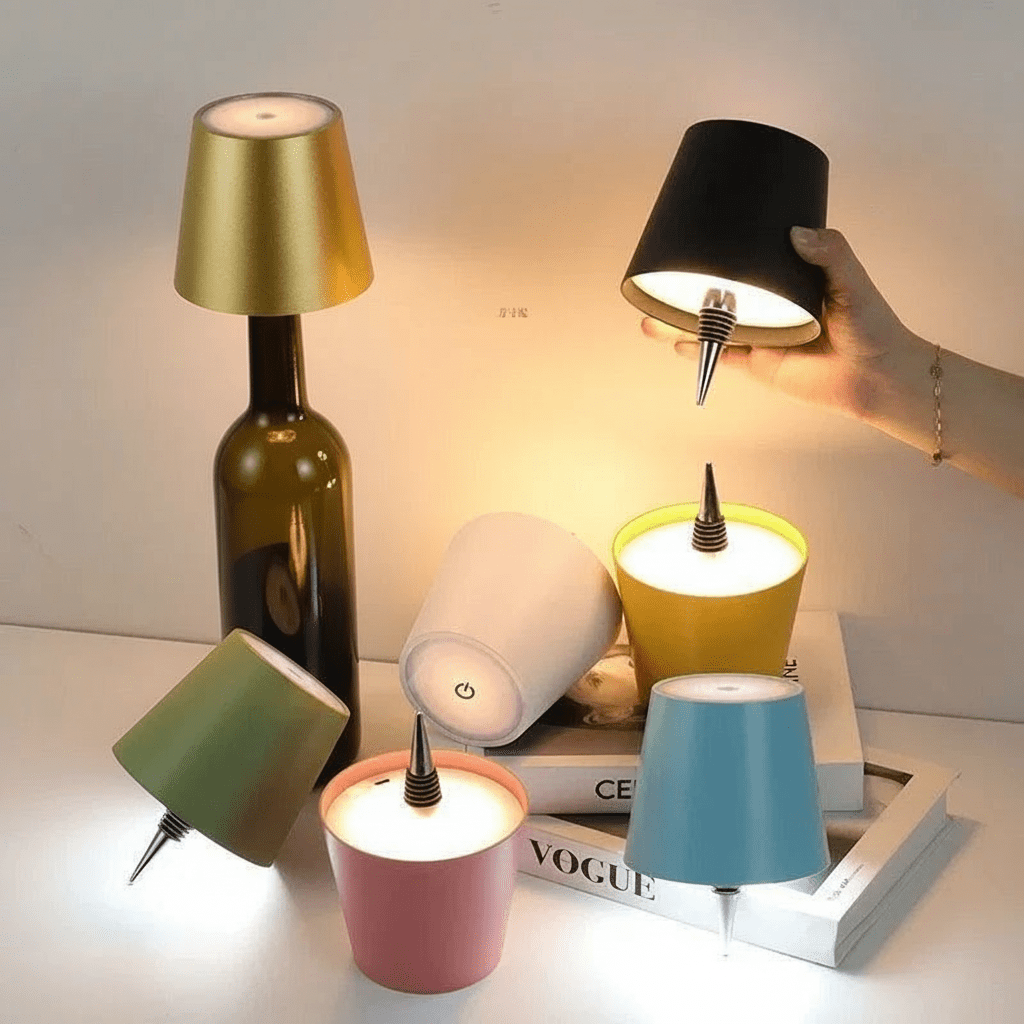 Botiro™ Wireless Bottle Lamp | Buy Online at Neyush Store - Best Home Decor in India