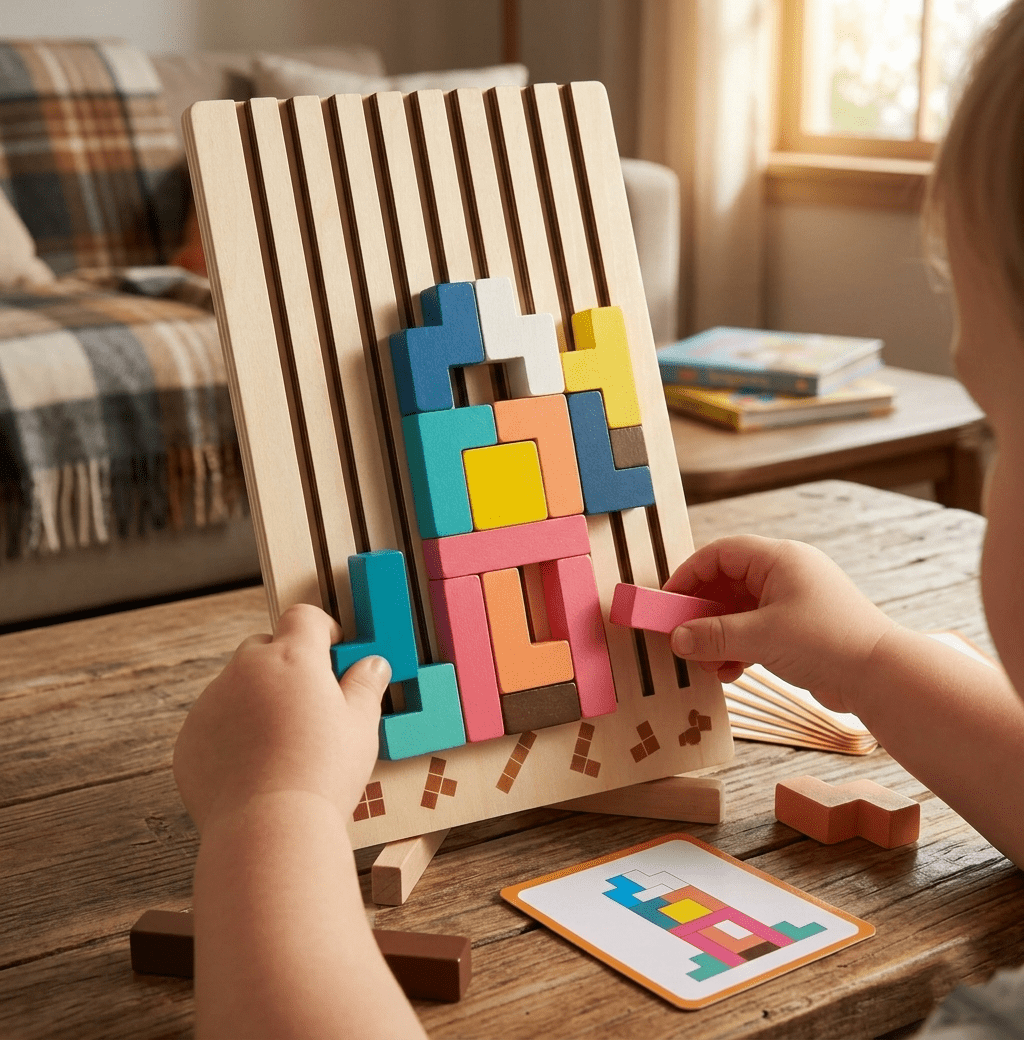 Cubivo™ Wooden Block Puzzle | Buy Online at Neyush Store - Best in India