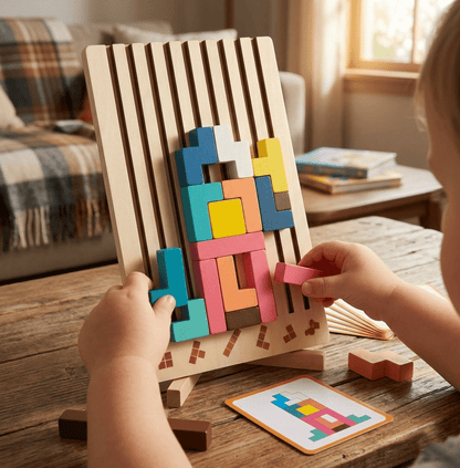 Cubivo™ Wooden Block Puzzle | Buy Online at Neyush Store - Best in India