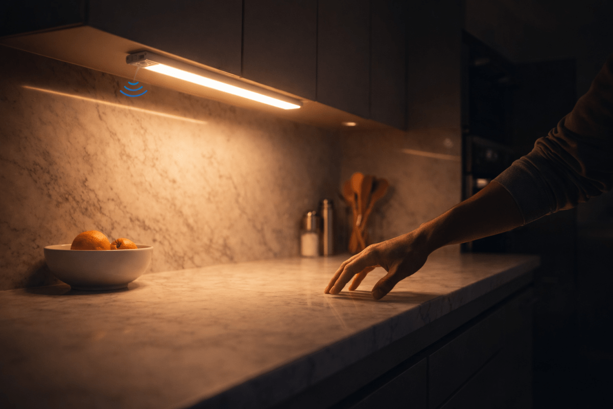Lumbar™ Motion Sensor Cabinet Light | Buy Online at Neyush Store - Best in India