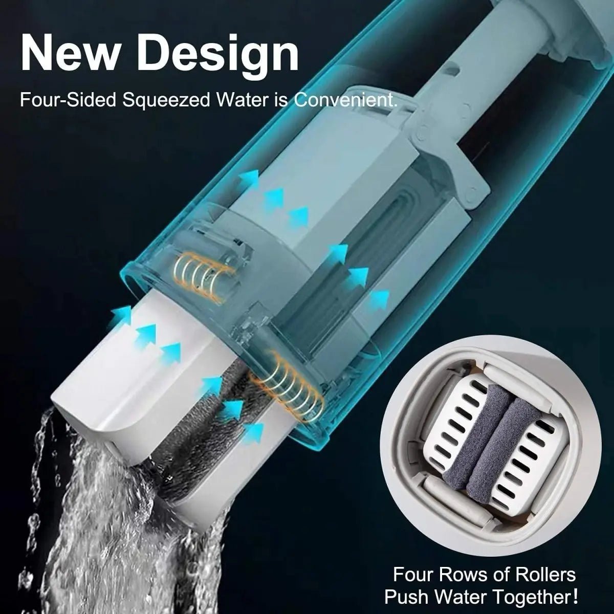 Portable Foldable Mini Mop | Buy Online at Neyush Store - Best Home Improvement in India